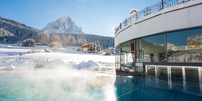 Hotels an der Piste - Skigebiet Gröden - INDOOR & OUTDOOR POOL - Granvara Relais & SPA Hotel