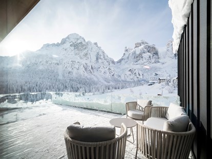 Hotels an der Piste - Dolomiten - Suite mit großer Terrasse und magischer Sicht  - Hotel Cappella