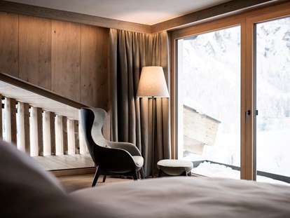 Hotels an der Piste - Dolomiten - Leseecke mit atemberaubender Sicht - Hotel Cappella