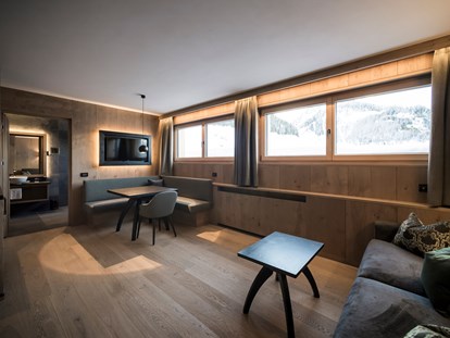 Hotels an der Piste - Hotel-Schwerpunkt: Skifahren & Ruhe - Trentino-Südtirol - Abgetrennte Räume im Zimmer - Hotel Cappella