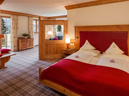 Hotels an der Piste - Hotel-Schwerpunkt: Skifahren & Familie - Skigebiet Meran 2000 - Suite Hohe Wilde  - Wohlfühlhotel Falzeben