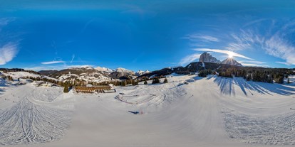 Hotels an der Piste - Sauna - Skigebiet Gröden - mitten im Skigebiet von Dolomiti-Superski - Sporthotel Monte Pana