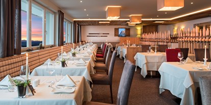 Hotels an der Piste - Hotel-Schwerpunkt: Skifahren & Kulinarik - Skigebiet Seiser Alm - Speisesaal - Alpenhotel Panorama