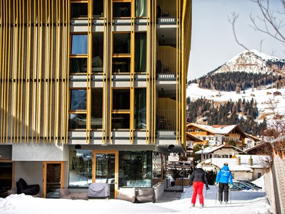 Hotels an der Piste - Parkplatz: kostenlos beim Hotel - Wolkenstein/Gröden - Ski in-Ski out  - Mountain Design Hotel EdenSelva