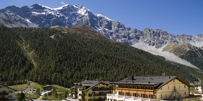 Hotels an der Piste - Hotel-Schwerpunkt: Skifahren & Wellness - Skigebiet Sulden am Ortler - Hotel Paradies Sommer - Paradies Pure Mountain Resort