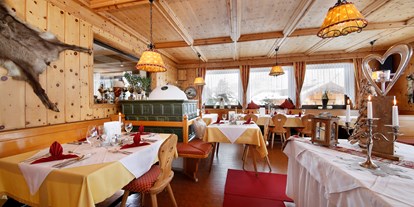 Hotels an der Piste - Hotel-Schwerpunkt: Skifahren & Ruhe - Pfelders/Passeiertal - Speisesaal - Hotel Alpenblick