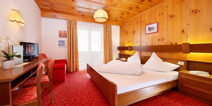 Hotels an der Piste - Pools: Innenpool - Schnals - Zimmer - Hotel Alpenblick