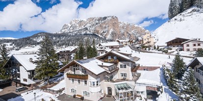 Hotels an der Piste - Hotel-Schwerpunkt: Skifahren & Wellness - Wolkenstein (Trentino-Südtirol) - Villa David Dolomites