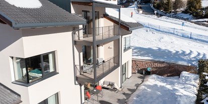 Hotels an der Piste - Ladestation Elektroauto - Skigebiet Gröden - Villa David Dolomites