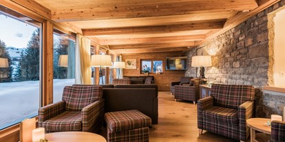 Hotels an der Piste - Verpflegung: Frühstück - Wolkenstein (Trentino-Südtirol) - Unser Wintergarten - Sporthotel Floralpina