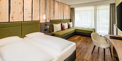 Hotels an der Piste - Dolomiten - "Weisshorn" Zimmer - Sporthotel Obereggen