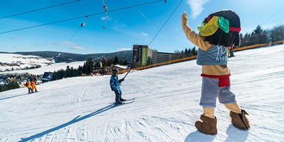 Hotels an der Piste - Skiservice: Skireparatur - Erzgebirge - Skilift  - AHORN Hotel Am Fichtelberg
