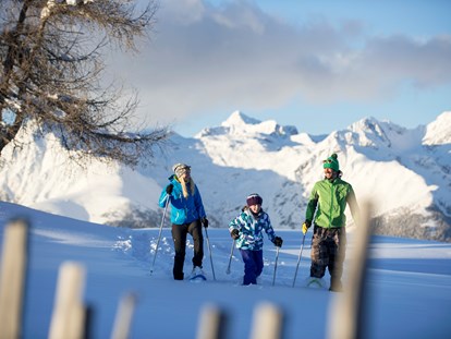Hotels an der Piste - Hotel-Schwerpunkt: Skifahren & Familie - Santa Cristina In Val Gardena, V - Schneeschuhwandern Gitschberg Jochtal - Hotel Sonnenberg - Alpine Spa Resort