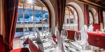 Hotels an der Piste - Hotel-Schwerpunkt: Skifahren & Kulinarik - Kleinarl - Restaurant "Roter Salon" - Hotel Zum Jungen Römer