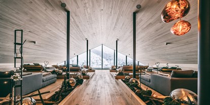 Hotels an der Piste - Hotel-Schwerpunkt: Skifahren & Kulinarik - Riezlern - Panorama Ruheraum in der Saunawelt - Hotel Warther Hof