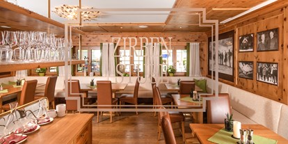 Hotels an der Piste - Skiservice: Skireparatur - Kleinarl - Restaurant "Zirbenstube" - Hotel Salzburger Hof Zauchensee