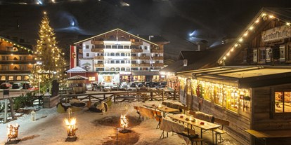 Hotels an der Piste - Ladestation Elektroauto - Skigebiet Zauchensee-Flachauwinkl - Hotelansicht Außen - Hotel Salzburger Hof Zauchensee