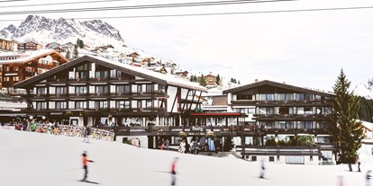 Hotels an der Piste - Hotel-Schwerpunkt: Skifahren & Wellness - Ski Arlberg - Burg Hotel Oberlech