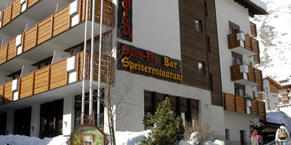 Hotels an der Piste - Sauna - Grächen - Außenansicht - Saaserhof Apartments