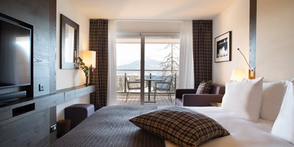 Hotels an der Piste - Klassifizierung: 5 Sterne - Wallis - Alpina Deluxe room - Hotel Crans Ambassdor