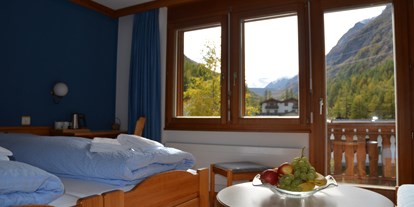 Hotels an der Piste - Verpflegung: Frühstück - Grächen - Zimmer  - Hotel Sport