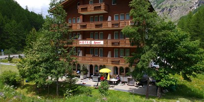 Hotels an der Piste - Verpflegung: Halbpension - Saas-Fee - Hotel Sommer - Hotel Sport