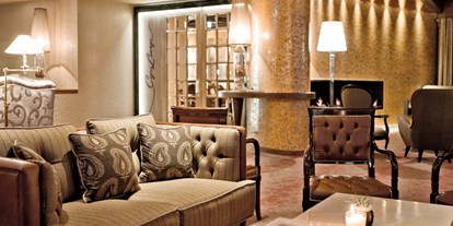 Hotels an der Piste - Parkplatz: kostenlos beim Hotel - Gargellen - Lobby Tschuggen Grand Hotel - Tschuggen Grand Hotel 