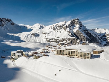 Hotels an der Piste - Skiraum: Skispinde - Obwalden - Hotel frutt Lodge & Spa - Tag - Frutt Mountain Resort