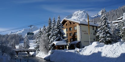 Hotels an der Piste - Langlaufloipe - St. Moritz - Hotel Nolda