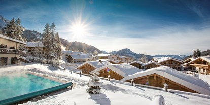 Hotels an der Piste - Wellnessbereich - Fischen im Allgäu - Alpin-Spa auf 3.000 m² mit Innen und Außenpool und Saunalandschaft - Panorama Hotel Oberjoch