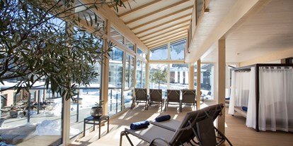 Hotels an der Piste - Sauna - Balderschwang - Einer von zahlreichen Ruheräumen - Panorama Hotel Oberjoch