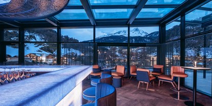 Hotels an der Piste - Pools: Infinity Pool - Skigebiet Sölden - The Secret Sölden