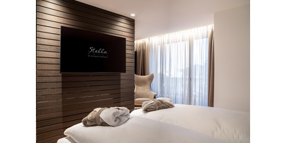 Hotels an der Piste - Ladestation Elektroauto - Italien - Room Superior - Hotel Stella - My Dolomites Experience