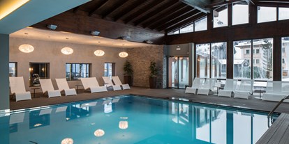 Hotels an der Piste - Pools: Innenpool - Hermagor - Wellnessbereich 
(c)hotelwulfenia_nassfeld@gert_perauer - Hotel & Spa Wulfenia