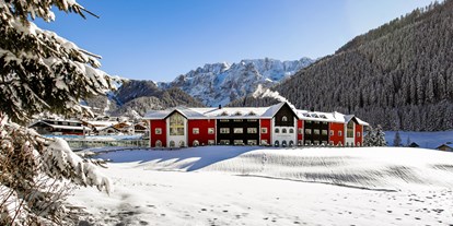 Hotels an der Piste - Skiraum: Skispinde - Kolfuschg in Corvara - Hotel Alpenroyal