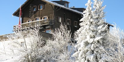 Hotels an der Piste - Rodeln - Altaussee - Kranabethhütte im Winter  - Kranabethhütte