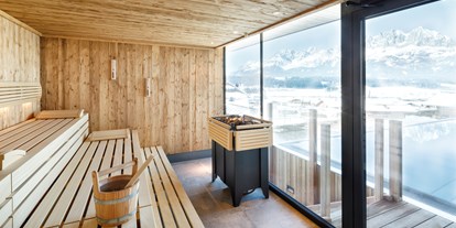 Hotels an der Piste - Oberndorf in Tirol - Panorama Familien-Textil-Sauna - Hotel Penzinghof