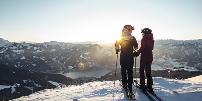Hotels an der Piste - geführte Skitouren - Hinterglemm - Ausblick auf den Zeller See auf der Schmittenhöhe - Hotel Sonnblick