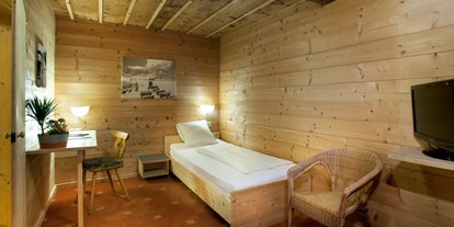 Hotels an der Piste - Hotel-Schwerpunkt: Skifahren & Ruhe - Hohe Tauern - Einzelzimmer Almhütte - SCOL Sporthotel Großglockner