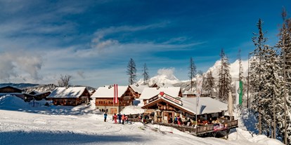 Hotels an der Piste - barrierefrei - Schladming - Apres Ski Herzerl Alm - Almwelt Austria