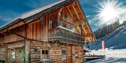 Hotels an der Piste - Hotel-Schwerpunkt: Skifahren & Party - Flachau - Almhütte Holzknecht - Almwelt Austria