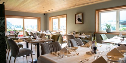 Hotels an der Piste - Skiraum: versperrbar - Skigebiet Oberstdorf Kleinwalsertal - Hausgästerestaurant 1 - Almhof Rupp - das Genießerhotel