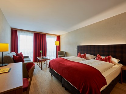 Hotels an der Piste - Verpflegung: Frühstück - Samnaun Dorf - APRES POST HOTEL Zimmeransicht - APRES POST HOTEL