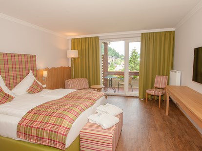 Hotels an der Piste - Hunde: erlaubt - Ebene Reichenau - Eines unserer vielen individuell gestalteten Zimmern - der Frühling - Hotel Prägant ****