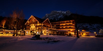 Hotels an der Piste - Skiraum: Skispinde - Zugspitz Arena - Hotel Spielmann