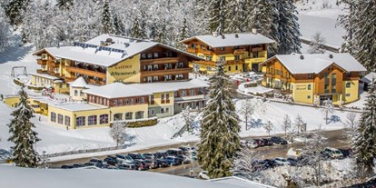 Hotels an der Piste - Skikurs direkt beim Hotel: für Erwachsene - Skigebiet Zauchensee-Flachauwinkl - Winteransicht - Hotel Wieseneck GmbH