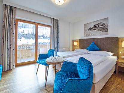 Hotels an der Piste - Skicircus Saalbach Hinterglemm Leogang Fieberbrunn - Doppelzimmer "Komfort" - Dein MOUNTAIN Wohlfühlhotel Johanneshof