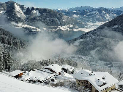 Hotels an der Piste - Skikurs direkt beim Hotel: für Kinder - Winterpanorama - Berghotel Jaga-Alm