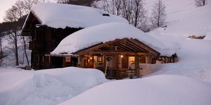 Hotels an der Piste - Hotel-Schwerpunkt: Skifahren & Ruhe - Dienten am Hochkönig - Unsere Almhütte Hinteregg - Der Eggerhof 