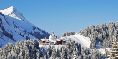 Hotels an der Piste - Langlaufloipe - Bregenzerwald - Winter in Damüls Hotel - Garni Alpina - Hotel Garni Alpina